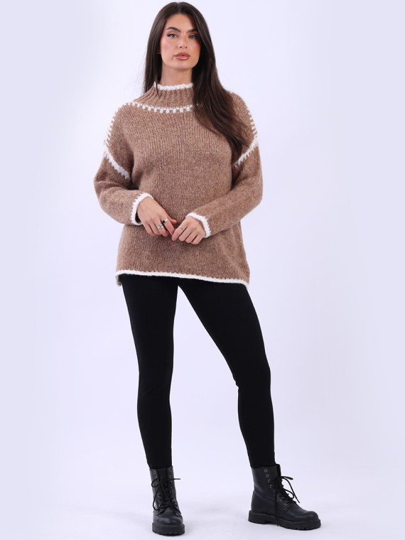 Woolen Crop Jumper