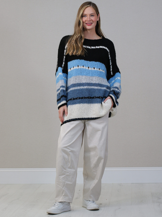 Oversized Knitted Woolen Jumper 