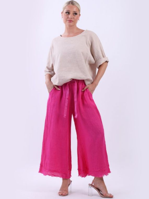 Ladies Italian Lagenlook Black Magic Pants- super comfortable Stretchy –  Pamper Yourself Now Ltd.
