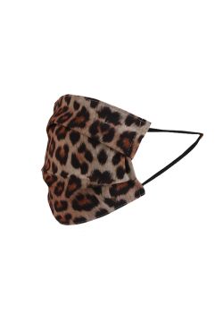 Italian Leopard Print Durable Cotton face Mask (PACK OF 5)