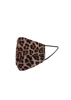 Leopard Print Washable Italian Face Mask (PACK OF 5)