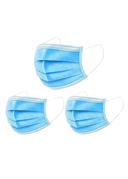 Made In Italy 3 Ply ISO Certified High Quality Surgical Face Mask (PACK OF 50)