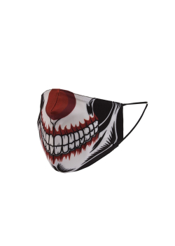 Washable Skull Print Modern Face Mask (PACK OF 5)