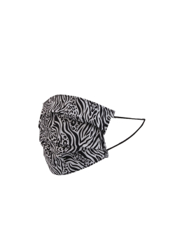 Reusable Zebra Print Cotton Face Mask (PACK OF 5)