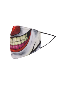 Italian Joker Print Reusable Cotton Face Mask (PACK OF 5)