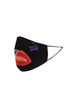 High Quality Let's Party Print Cotton Face Mask (PACK OF 5)