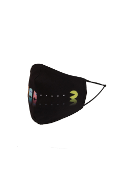 Italian Chic Pac-Man Game Print Cotton Face Mask (PACK OF 5)